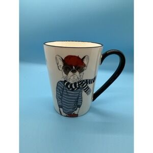 Signature Hipster French Bulldog Coffee Mug‎ 16.5 oz